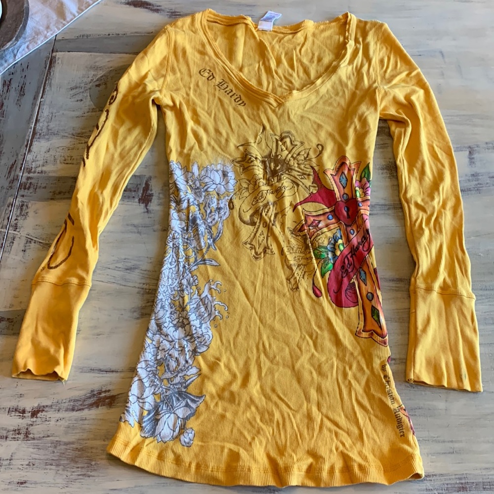 Vintage Ed Hardy Long Sleeve by Christian Audigier